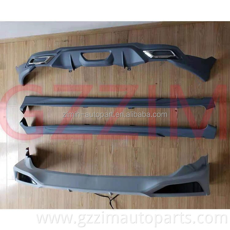 Car Auto Accessories Front & Rear Bumper Lip Upgrade Kit Parts Body kit For CHR 2020